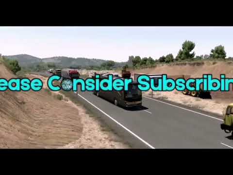 Smooth Bus Drive Trough Village in Portugal - Euro Truck Simulator 2 - Logitech G29 Setup  Handbrake