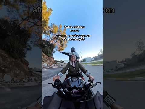 Annem zehri aldı😈#automobile #keşfet #keşfetteyiz #akım #anne #tiktok #motovlog #music #bikergirl