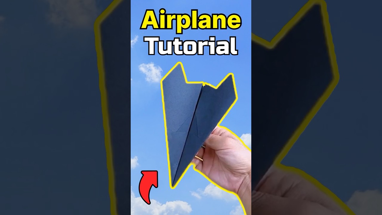Best paper plane design | how to make the world best paper airplane