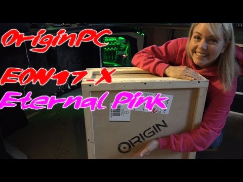 2015 Origin PC EON17-X Eternal Pink Laptop w/Pixie