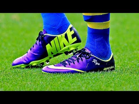2014 Ibrahimovic Boots: Nike Mercurial Vapor 9 IX Hi-Vis Unboxing by freekickerz