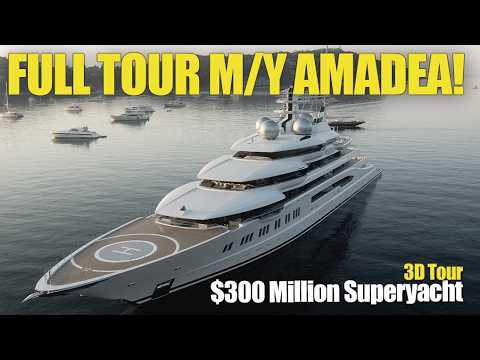 Full 3D Tour! $200 Million Superyacht M/Y Amadea