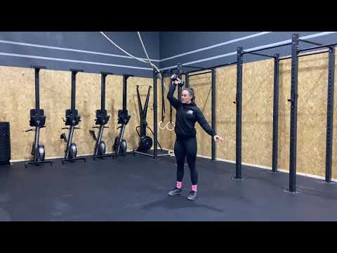 Single arm push press