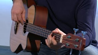 Video thumbnail for Electro Acoustic Bass Guitar Performance by Gear4music Guitars