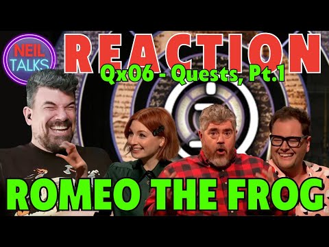 CLASSIC QI REACTION Series Q Ep 6 XL - Quests Pt.1 (Phill Jupitus, Alice Levine & Alan Carr)