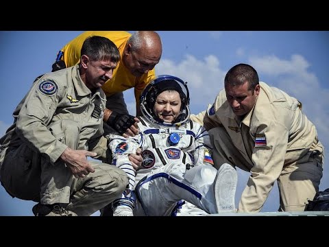 Nach sechs Monaten im All: ISS-Crew wieder auf der Erde