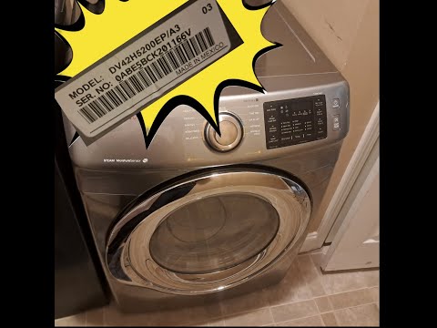 Samsung Dryer Heater Element Replacement Model DV42H5200EP/A3, How To