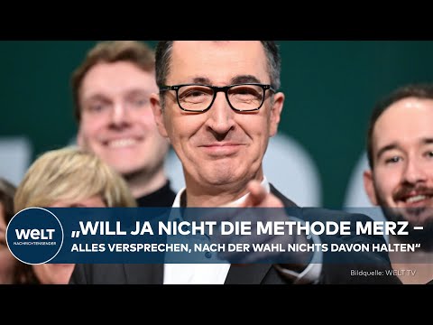 Video Thumbnail: SHOWDOWN IN STUTTGART: Cem Özdemir will Kretschmann beerben und kämpft hart gegen CDU und AfD