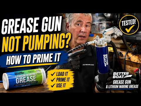 Grease Gun Not Pumping? How to Prime It + Better Boat Marine Grease Test