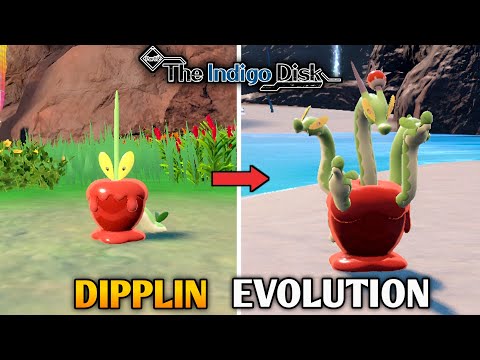 How To Evolve Dipplin Into Hydrapple In Pokemon Scarlet & Violet : The Indigo Disk DLC