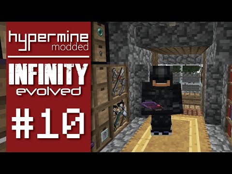 The Dark Steel Knight - Hypermine: Modded / FTB: Infinity Evolved - Ep. #10