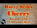 Cherry Karaoke - Harry Styles Instrumental Original Lower Higher Female Key