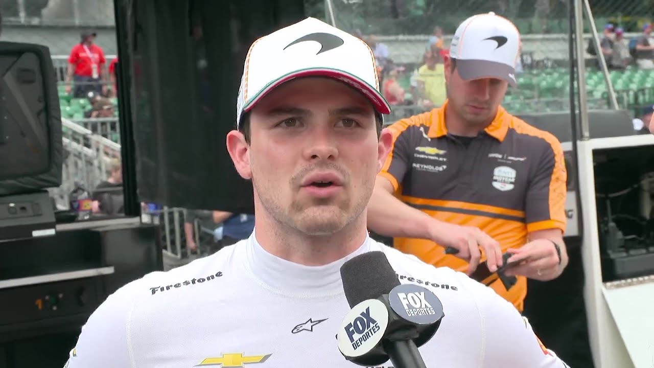 🏎️🫨 NO PUDO PATO. Pato O’Ward habló con Giselle Zarur tras finalizar las 500 | IndyCar.
