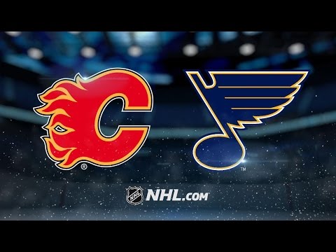 Monahan's late OT goal lifts Flames past Blues