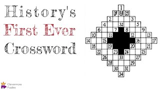 History's First Ever Crossword