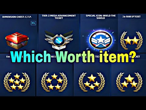 CTP Chest Or Mega T2 Ticket Or Rank Up Tickets Which More Worth? July 2021 - Marvel Future Fight