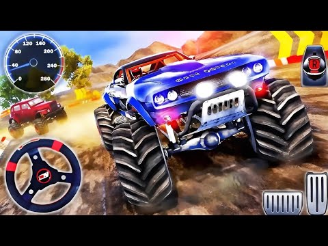 6x6 Offroad Monster Truck Racing Simulator Games - Android Gameplay