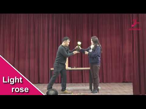 Saturn Magic - Remote Light Rose Multi-color (Charger Included) by JL Magic - Trick