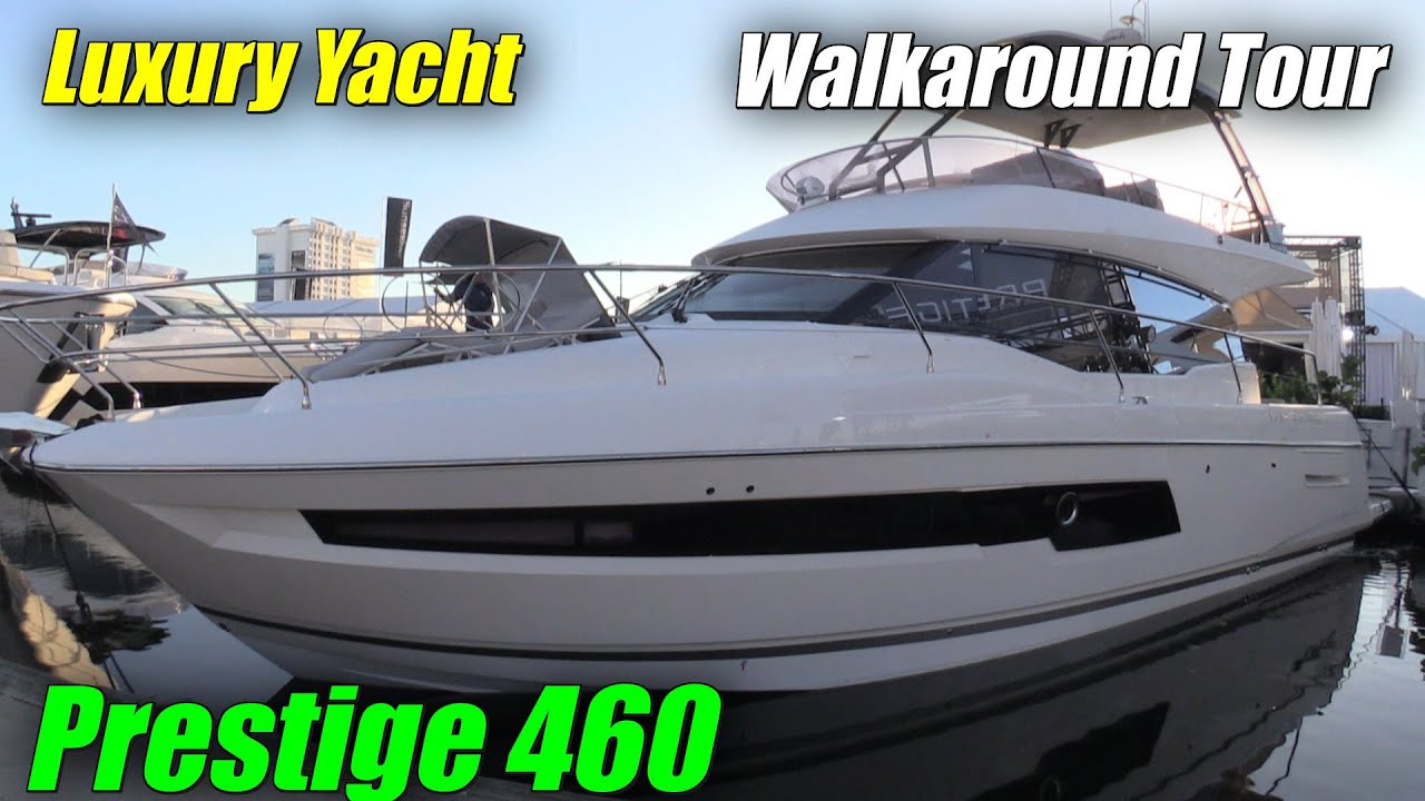 Luxurious Elegance! 2023 Prestige 460 Motor Yacht