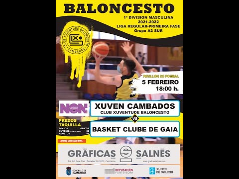 Xuven Cambados vs. Basket Clube de Gaia