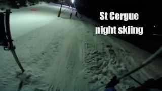 preview picture of video 'St Cergue night skiing'