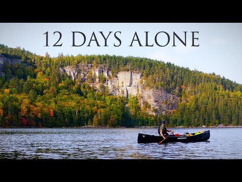 12 Days Alone in the Northern Ontario Wilderness | Canoe Camping & Fishing (Full Film)