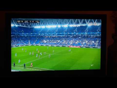 Piatti hace el 3 - 0 para el Espanyol contra el Leganés