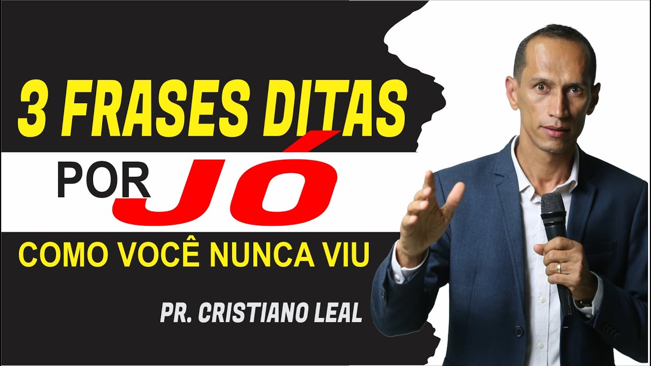 3 FRASES DITAS POR JÓ