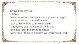 Eva Avila - Weak in the Knees Lyrics