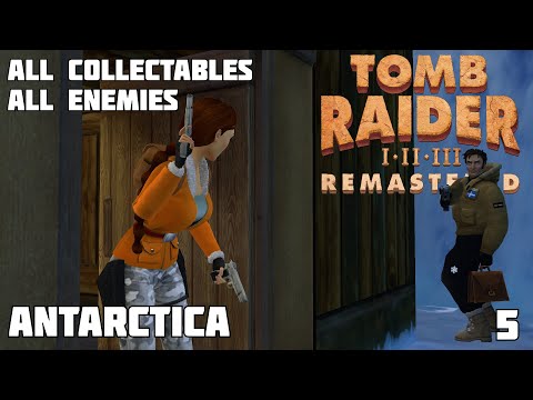 Tomb Raider III REMASTERS ANTARCTICA LONGPLAY [100% / NO HEAL / ALL CUTSCENES]