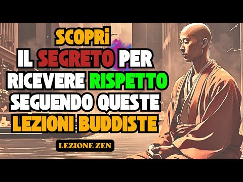 IL SEGRETO PER RICEVERE RISPETTO: 18 LEZIONI BUDDISTE | STORIA ZEN BUDDISTA