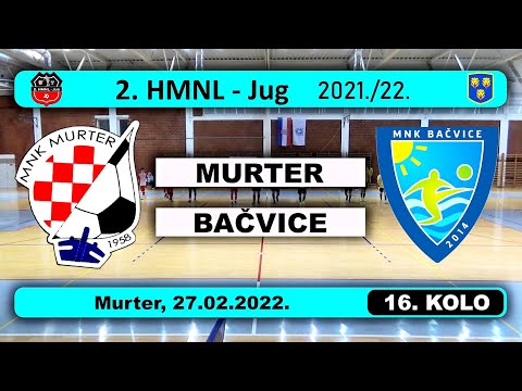 2. HMNL Jug, 16.: MURTER - BAČVICE  11:2, 27.02.2022.