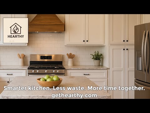 Hearthy: Smarter Kitchens. Less Waste. More Time Together.