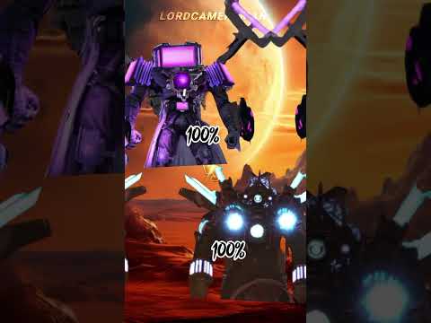 Upgr Astro Titan TV Man 3.0 1000% vs Upgr Astro Titan Cameraman 3.0 1000% #skibiditoilet #viral