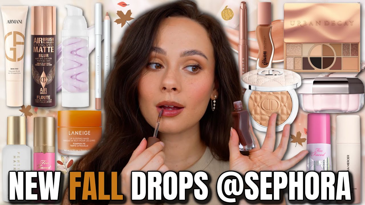 NEW VIRAL FALL MAKEUP @ SEPHORA !! Worth the $$?? Fenty, Armani, Dior, Gisou & MORE