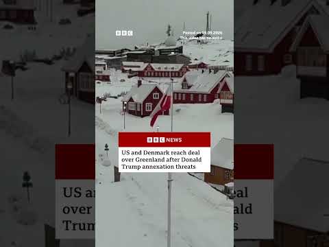 US and Denmark reach deal over Greenland after Trump annexation threats. #Trump #Greenland #BBCNews