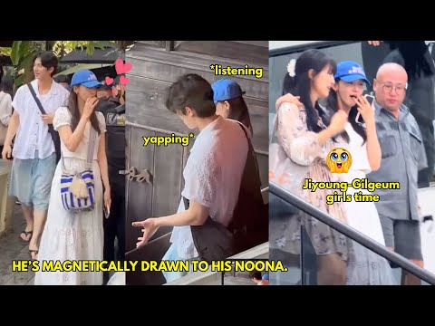 Lee Chaemin literally loves following his Yoona noona around like a little duckling😭