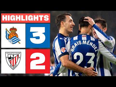REAL SOCIEDAD 3 - 2 ATHLETIC CLUB | HIGHLIGHTS LALIGA EA SPORTS