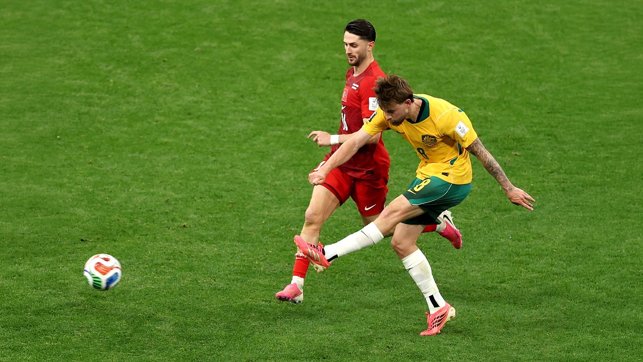 MAIS UM GOL AUSTRALIANO! METCALFE AMPLIA A VANTAGEM DA AUSTRÁLIA CONTRA A TURQUIA