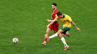 MAIS UM GOL AUSTRALIANO! METCALFE AMPLIA A VANTAGEM DA AUSTRÁLIA CONTRA A TURQUIA
