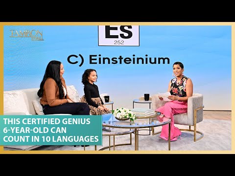 She’s a 6-Year-Old From New Jersey, A Certified Genius & Can Count In 10 Languages