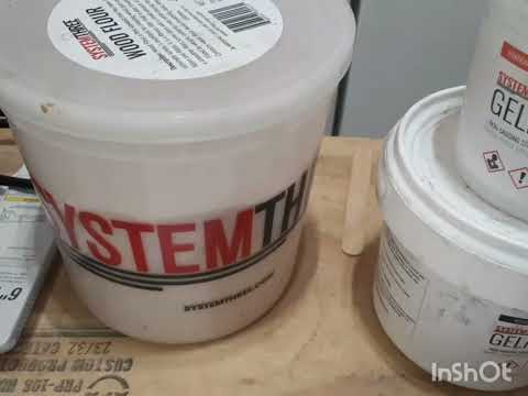 Lilou2 stitch and glue sailboat project,  a word about epoxy & consumables