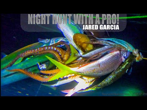 NIGHT spearfishing at 72 FEET - PHILIPPINES | The BEST NIGHTDIVER! We DISCOVERED a SECRETE dive spot
