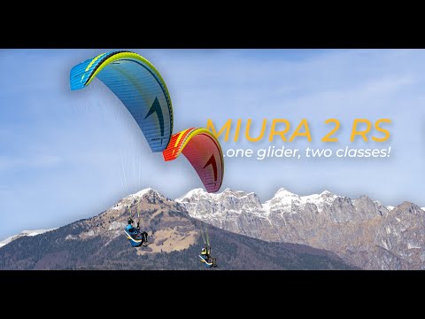 MIURA 2 RS ...EN-A/B simple intermediate paraglider for beginners and recreational pilots