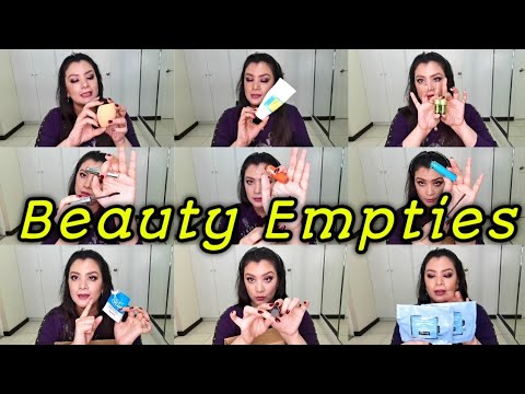 EMPTIES HAUL | MAKEUP AND BEAUTY EMPTIES | PRODUCT RECOMMENDATIONS