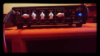 Video thumbnail for Peavey miniMax 500 head demo by ClassicRockBass