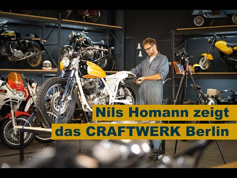 Craftwerk Berlin - Nils Homann zeigt die DIY Motorradschrauber - Werkstatt