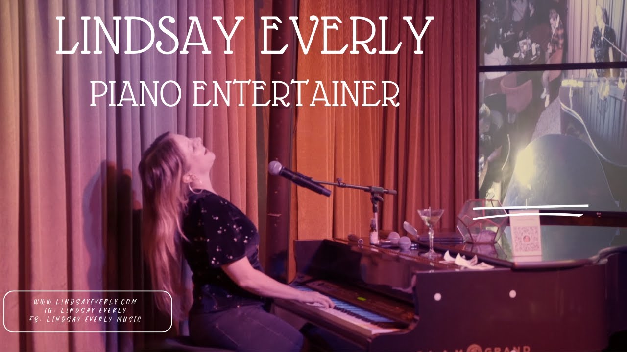 Promotional video thumbnail 1 for Lindsay Everly - Piano Entertainer