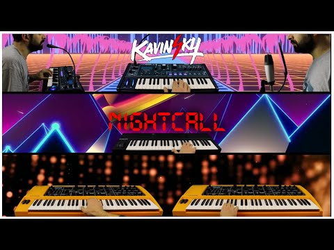 Drive OST - Kavinsky - Nightcall [SYNTHESIZERS COVER By @EricInside]