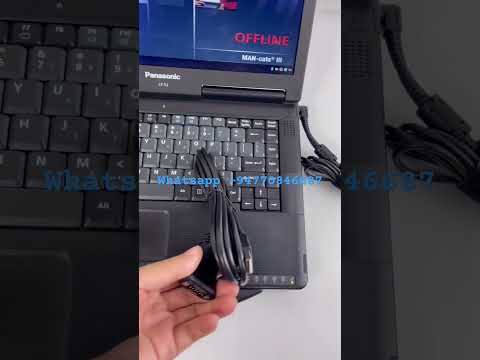 MAN T427 with CATS 3 Software USA Customer Review #mantruck #mantrucks #mantruckandbus